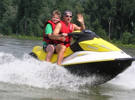 30 Minuten Jetski ”130 PS” fahren in Speyer, Raum Mannheim