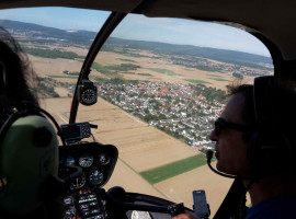 30 Min. Hubschrauber Rundflug ab Flughafen Siegerland