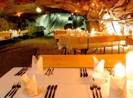 Dinner im Bergwerk in Ramsbeck, Sauerland in NRW