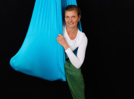 90 Min. Aerial Yoga für 1-6 Personen in Erfurt-Altstadt
