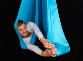 60 Min. Aerial Yoga Personal Training für 2 Personen in Gotha-Kernstadt