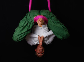 60 Min. Aerial Yoga Personal Training in Erfurt-Altstadt