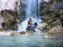 Canyoning Wochenende in Friaul, Italien