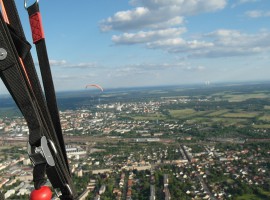 Gleitschirm-Tandemflug in Cottbus, Brandenburg