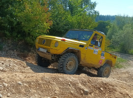 60 Min. Mercedes G-Klasse offroad selber fahren in Großmehring