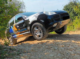 60 Min. Porsche Cayenne S offroad selber fahren in Großmehring