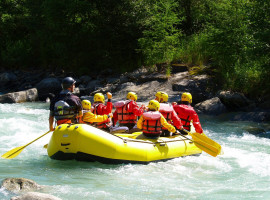 90 Min. Kinder- und Familien Rafting-Tour über die Inn ab Haiming