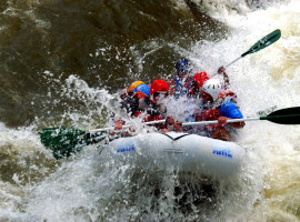 90 Min. Rafting-Tour über die Ötztaler Ache ab Haiming