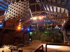 Hochseilgarten im Hochofen - Expedition Stahl in Duisburg, NRW