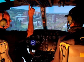 60 Min. Flugsimulator Hubschrauber Bell UH-1 Huey in München