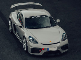 2 Runden Renntaxi Porsche 718 Cayman GT4 MR auf dem Nürburgring ”GP-Strecke”