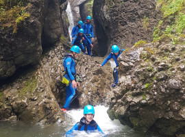 3 Std. Canyoning Tour „Schwarzwasserbach” ab Riezlern