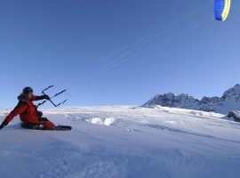 Snowkiten "Tageskurs" in Lofer, Österreich