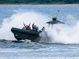 1200 PS Speedboot Fahrt auf der Ostseeinsel Fehmarn