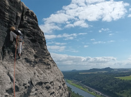 Schnuppertag Klettern im Elbsandsteingebirge ab Struppen
