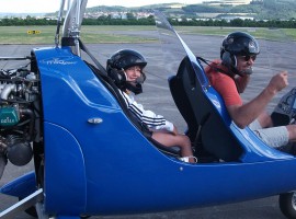 30 Min. Tragschrauber selber fliegen Trier