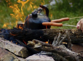 Überleben in der Wildnis in Treherz im Allgäu