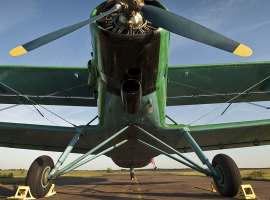 30 Min. Doppeldecker Rundflug in Weiden