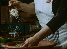 3,5 Std. Levante vegetarischer/veganer Kochkurs in Wiesbaden-Westend